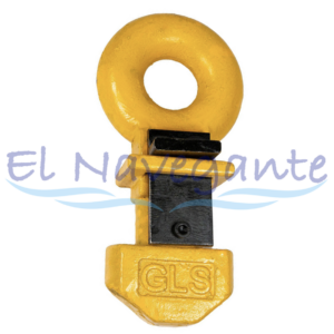 GLS Gancho de elevación para tope de contenedor con capacidad de 14T.