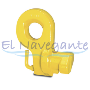 Gancho de elevación para lateral izquierdo de contenedor con capacidad de 12.5T.