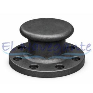 HK184  Botón de puerto en acero de 10 pulgadas.