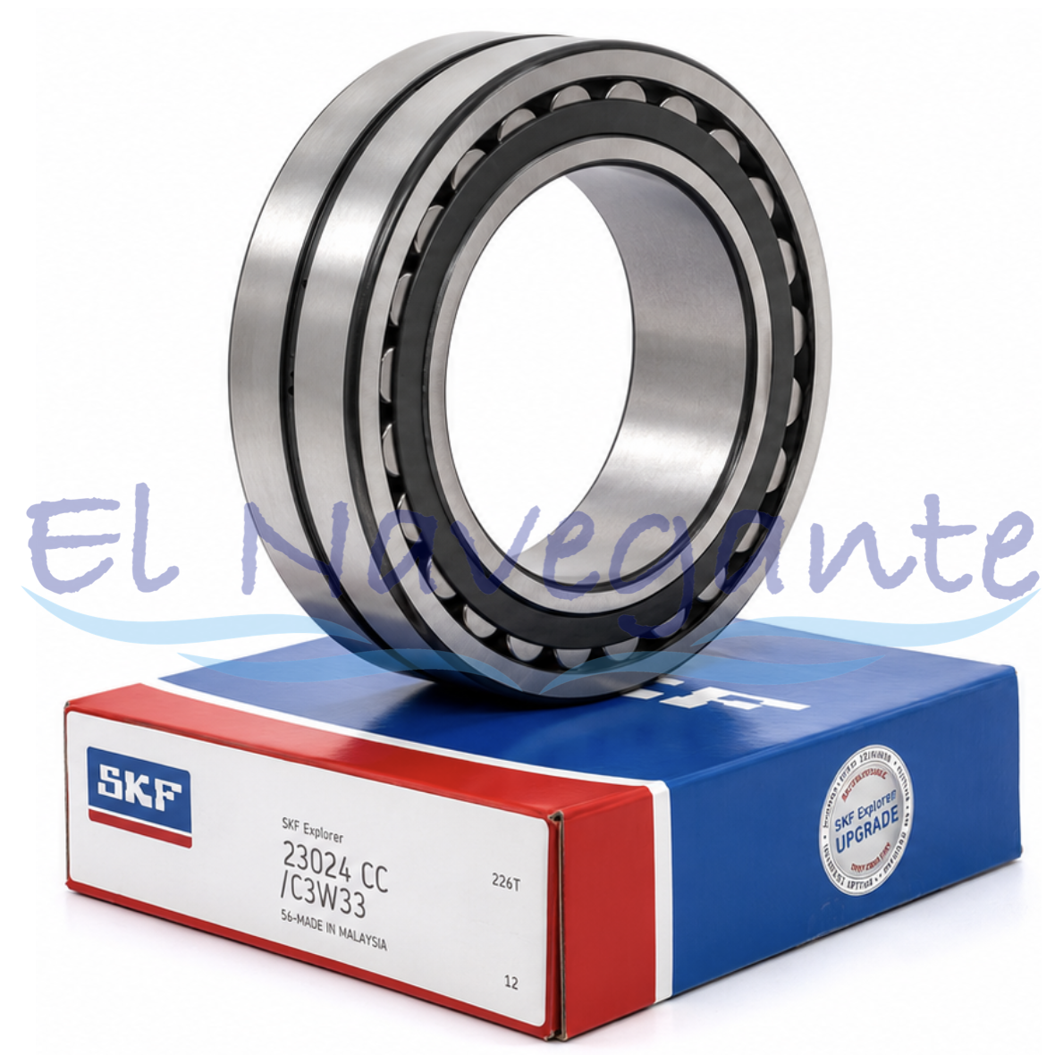 23024 CC/C3W33 SKF Rodamiento autocompensador de rodillos con relubrificación. - Imagen 2