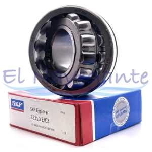 22310E/C3 Rodamiento autocompensador de rodillos con funciones de relubrificación SKF.